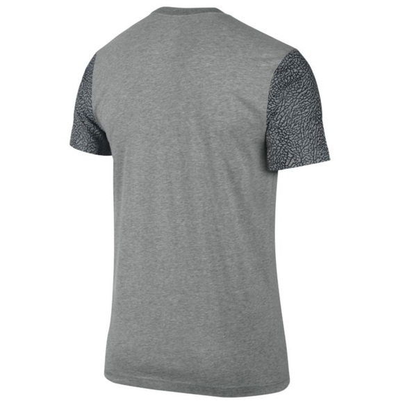 Jordan Jumpman Gray Elephant Short Sleeve Tee - Picture 2 of 5